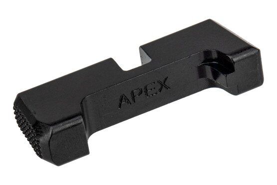 Apex Tactical CZ P10 Extended Magazine Release is machined from aluminum